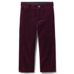 JANIE AND JACKThe Velvet Party Pant WINE kids Size S NWT in packaging